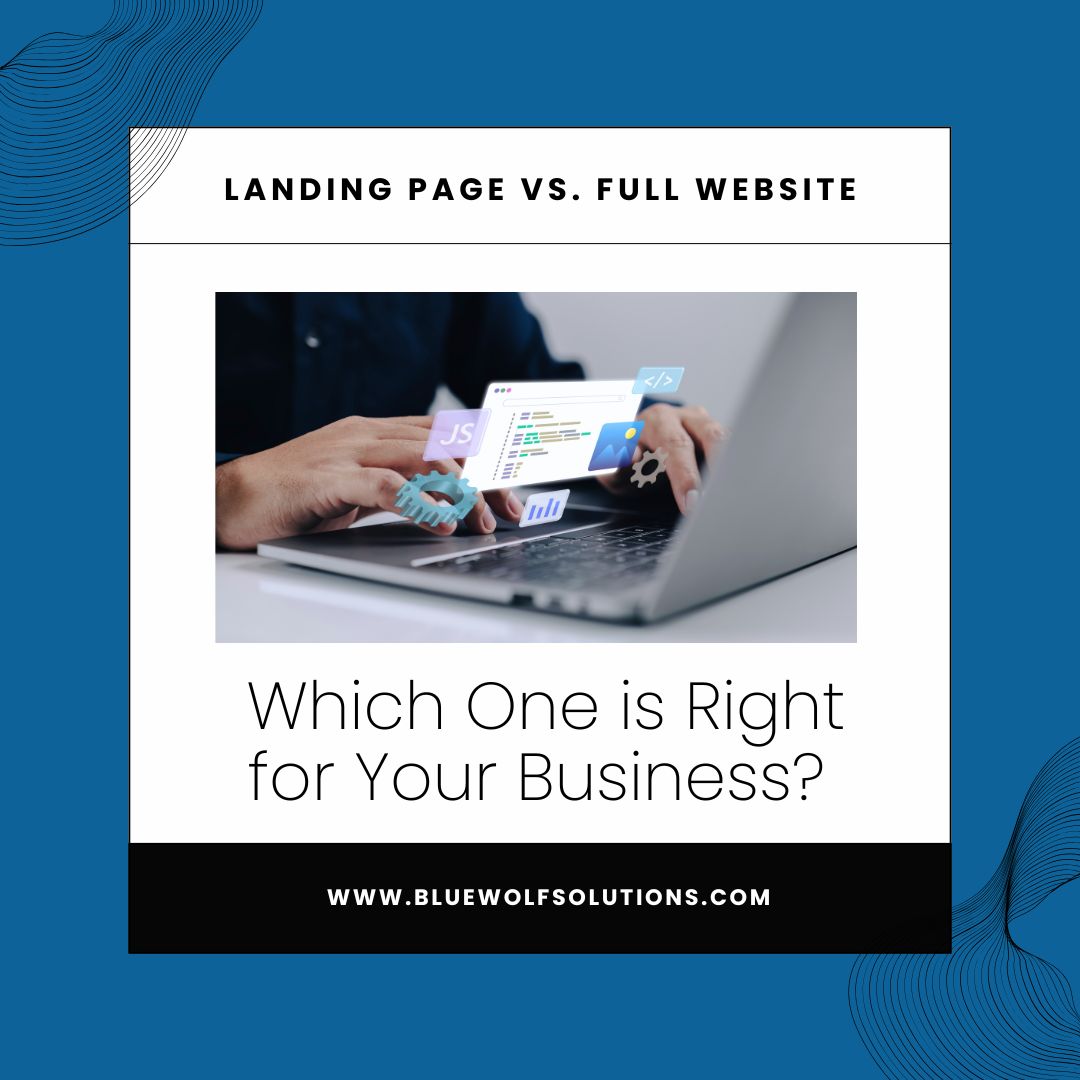 Landing Page vs Full Website